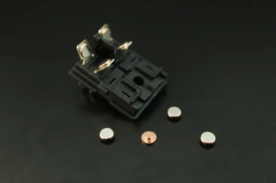 Электрическая серебряная контактная точка Cu Agsno2, биметаллические серебряные контактные заклепки